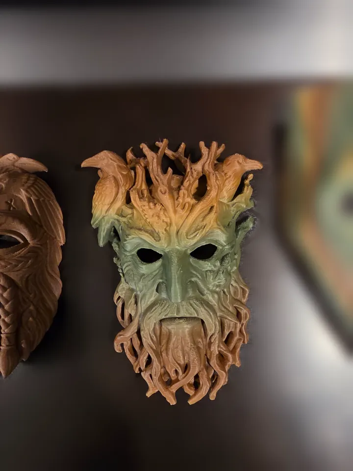 Wildwood, green to copper. 3D printed by Foolish Form.