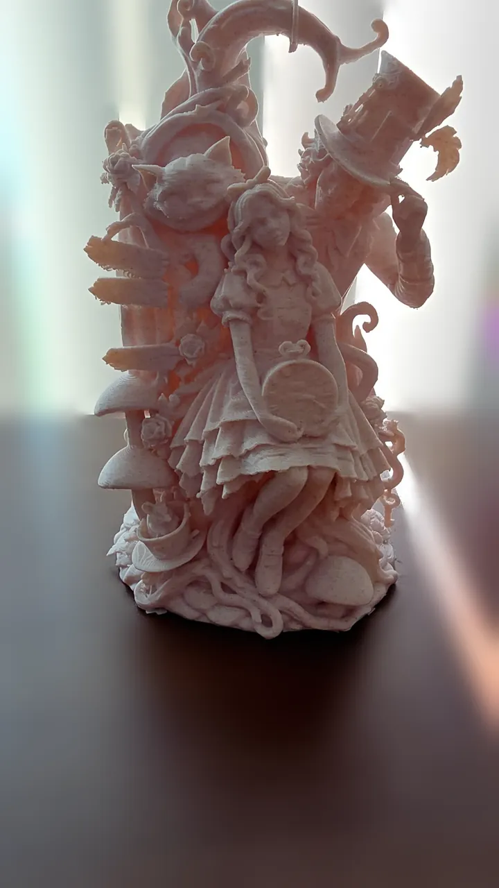 Mad Company, pale rose. 3D printed by Foolish Form.
